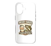 Bière et Basse C'est Mon Plan Cadeau drôle de Papa de pêche Coque pour iPhone 17