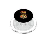 Bière et Basse C'est Mon Plan Cadeau drôle de Papa de pêche PopSockets PopGrip pour MagSafe