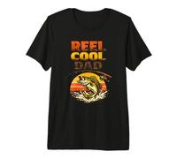 Bière et Basse C'est Mon Plan Cadeau drôle de Papa de pêche T-Shirt Haut de Gamme