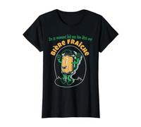 Bière Humour Fais Pas Bon être Une Bière Fraîche Tee Blanc T-Shirt Graphique avec Valeur