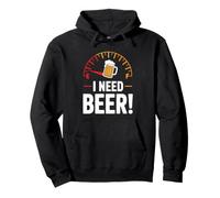 Bière I Need Beer Amateur Brasserie Houblon Apéro Soif Bière Sweat à Capuche