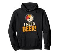 Bière I Need Beer Amateur Brasserie Houblon Apéro Soif Bière Sweat à Capuche