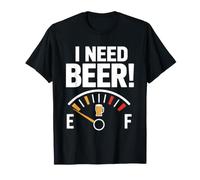 Bière I Need Beer Amateur Brasserie Houblon Apéro Soif Bière T-Shirt
