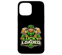 Bière Irlandaise Lucky and Loaded Leprechaun pour la Saint-Patrick Coque pour iPhone 13 Pro Max
