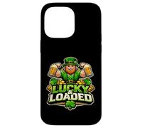 Bière Irlandaise Lucky and Loaded Leprechaun pour la Saint-Patrick Coque pour iPhone 14 Pro Max