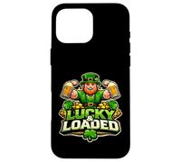 Bière Irlandaise Lucky and Loaded Leprechaun pour la Saint-Patrick Coque pour iPhone 16 Pro Max