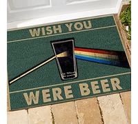 Bière J'Aimerais Que Tu Sois Une Bière Paillasson Facile À Nettoyer Tapis De Porte Ramasse La Saleté Tapis De Bain pour Couloir Intérieur Entrée 40 X 60Cm
