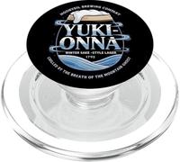 Bière japonaise Yuki Onna Ghost Vintage Lager Souvenir PopSockets PopGrip pour MagSafe