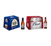 Bière Leffe Rituel 9° Pack 12 Bouteilles 25cl & Bière Bud 5% Pack 20 Bouteilles 25cl