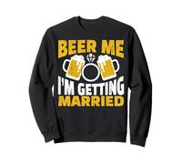 Bière Moi Je me Marie la mariée de mariée. Sweatshirt