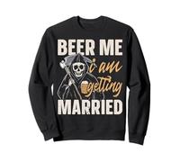 Bière Moi Je me Marie la mariée de mariée. Sweatshirt
