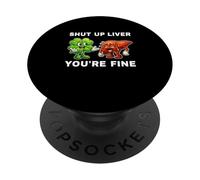 Bière pour la Saint-Patrick. Tais-toi, Foie, Tout va Bien. PopSockets PopGrip Adhésif