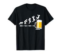 Bière Semaine Vendredi W nd Fin De La Biere Cadeau T-Shirt