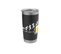 Bière Semaine Vendredi W nd Fin De La Biere Gobelet isotherme en acier inoxydable double paroi