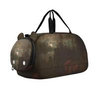 Bierstadt Albert Mount Adams Sac de voyage pour filles Sac fourre-tout pour tout-petits Sac de sport pour garçons, Trappers Camp Albert Bierstadt Art, Classique