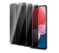 BIESHKJ Lot de 3 Films pour Samsung Galaxy A12/A13/A23/A03/A03S/A04/A32 5G de Protection Verre Trempé Anti-Espion, Dureté 9H Vitre, Installation Facile, Résistant Aux Rayures
