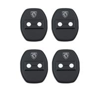 BIESL 4 Pièces Protection Serrure de Porte pour Peugeot 308 III 2021-, Imperméable Contre la Rouille Réduisant Le Bruit Car Silicone Door Latch Cover