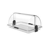Biesse, Boîte a Pain et Fromage avec Ouverture Double, Transparent