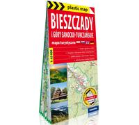 Bieszczady et les monts Sanocko-Turczańskie carte touristique foliotée 1:65 000