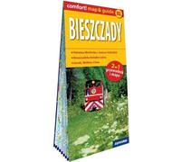 Bieszczady laminated map&guide 2in1 guide et carte