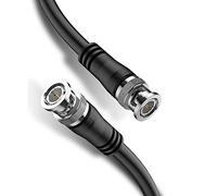 BIFALE Câble SDI 1,8 m - 3G HD-SDI - Câble BNC vers BNC - 75 Ohm - 1080P pour caméra de sécurité vidéo - Système de vidéosurveillance - Câble coaxial vidéo