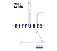 Biffures - Règle du jeu Tome 1 - Michel Leiris - Gallimard - Livre
