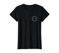 Biffy Clyro Official Amazon Exclusive Futique Circle T-Shirt, Femme, Noir, XS