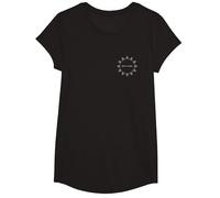 Biffy Clyro Official Amazon Exclusive Futique Circle T-Shirt, Fille, Noir, S
