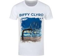 Biffy Clyro T-Shirt Opposites Homme Blanc - Taille M Blanc G