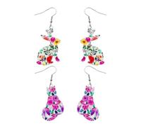 BIFHIG 1 Paire De Boucles d'oreilles De Dessin Animé, 1 Paire De Boucles d'oreilles Tabby, des Accessoires Amusants Et Mignons, À La Vie Quotidienne Et Aux Voyages.