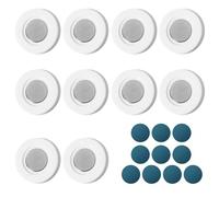 BIFHIG 10 Ensembles D'Autocollants Magnétiques, Autocollants Magnétiques De Stockage De Télécommande, Autocollants Magnétiques sans Couture sur Le Mur, Articles Ménagers.