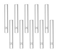 BIFHIG 10 Pièces De Buse en Verre, Tube en Verre Résistant À La Chaleur, Brûleur D'Encens À l'huile Essentielle D'Intérieur, Nécessités Quotidiennes.