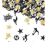 BIFHIG 200 Morceaux De Confettis De Campus De Football, Décorations De Fête d'anniversaire, Décorations De Fête À Thème, Décorations De Bureau.