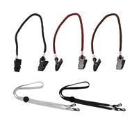 BIFHIG 3 Pièces De Clips Coupe-Vent, 2 Cordes, Clips De Capuchon Coupe-Vent Et Anti-Chute, Clips De Lunettes De Voyage, Lanière De Chapeau De Soleil, Fournitures De Plein Air.