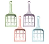 BIFHIG 4 Morceaux De Pelle De Litière pour Chats, Pelles De Chats en Plastique, Pelle De Litière De Chat Grille, Fournitures De Nettoyage pour Animaux De Compagnie.