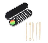 BIFHIG 6 Pièces D'Outils De Sculpture Et 5 Morceaux De Couteau en Argile, Outils De Sculpture en Acier Inoxydable, Outils en Céramique Et Fournitures D'Artisanat.