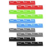 BIFHIG Clips De Chaussettes en Plastique en 10 Pièces, Clips De Chaussettes Pratiques Et Rapides, Clips À La Mode, Adaptés Aux sous-Vêtements, Chaussettes, Cravate, Foulards.