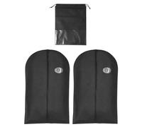 BIFHIG Sac De Rangement De Costumes en 2 Pièces Et Sac À Chaussures À Poussière en 1 Pièce, Couvercle Non Tissé Anti-Poussière, Sac À Poussière De Fenêtre, Sac De Rangement De Vêtements.