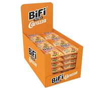 BiFi Carazza Original Lot de 30 mini pizzas à emporter, 30 x 40 g, pour les déplacements, le bureau et la pause déjeuner, avec salami, sauce à pizza et fromage