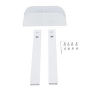 Bifold Door Safety Lock Aluminum Alloy Double Door Child Proof Pet Proof Lock with Dual Sided Handle for Closet Doors Bedroom Pantry Laundry Room Linen Closet Playroom