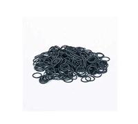 BIFULL Lot de 300 gommes élastiques Noir 15 mm