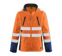 BIG 4 Protect Veste Pittsburgh, Softshell orange fluo/marine, T. S Quantité:1
