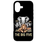 Big 5 Wildlife South Africa Safari Les Big Five de l'Afrique Coque pour iPhone 17