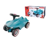 Big Porteur Bobby Car Neo Azur – Éd. limitée bleu azur, 1–5 ans, pneus silencieux, volant & klaxon
