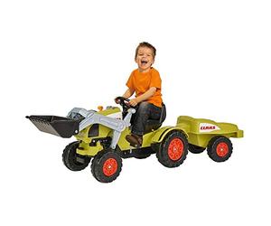 Big - 800056553 - Vehicule Enfant - Tracteur + Remorque pour Enfant - Class - Jeux de Plein Air - Vert