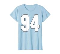 Big #94 Maillot numéro 94 pour joueur préféré des fans T-Shirt