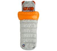 Big Agnes - Sac de couchage 3 en 1 en duvet naturel - Lost Ranger 3N1 0° - Taille Long - Gris Gris Long