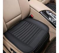 Big Ant Coussin de siège de Voiture, 1 pièce Respirant pour intérieur de Voiture en Cuir synthétique (Noir)