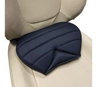 Big Ant Coussin de siège de voiture, coussin orthopédique doux pour siège de voiture, voiture, camion, maison et fauteuil roulant, coussin de siège inférieur pour le coccyx hanche (noir)