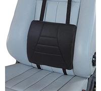 Big Ant Coussin Lombaire Oreiller Soutien,Oreiller Lombaire de Voiture en Maille conçu pour Le soulagement de la Douleur au Bas du Dos, Coussin de Soutien du Dos idéal pour siège d'auto-Noir